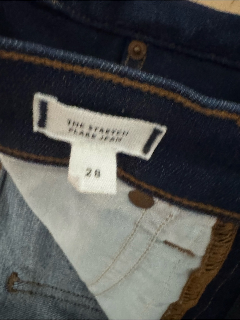 Madewell Dark Blue Flare Jeans - Picture 3 of 12